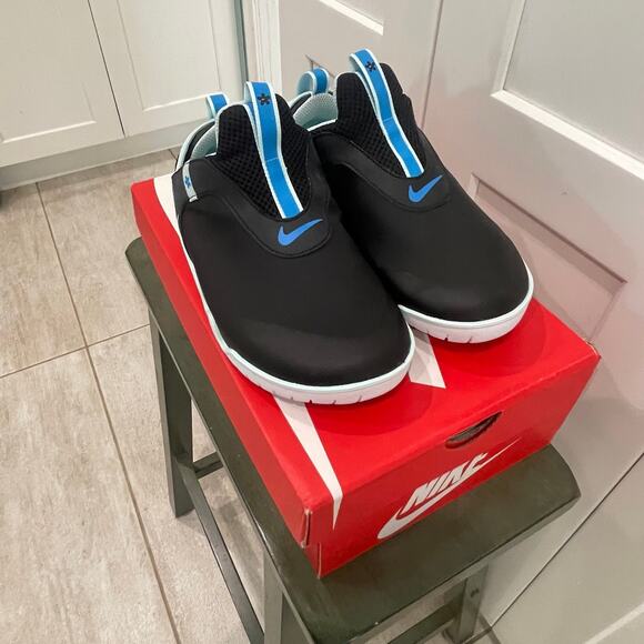Nike Zoom Pulse \'Black Teal Tint\' Slip On Sneakers Size 7M/8.5W CT1629-001